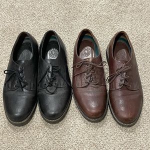 H.S. Trask Leather Oxfords (2 Pair Set)